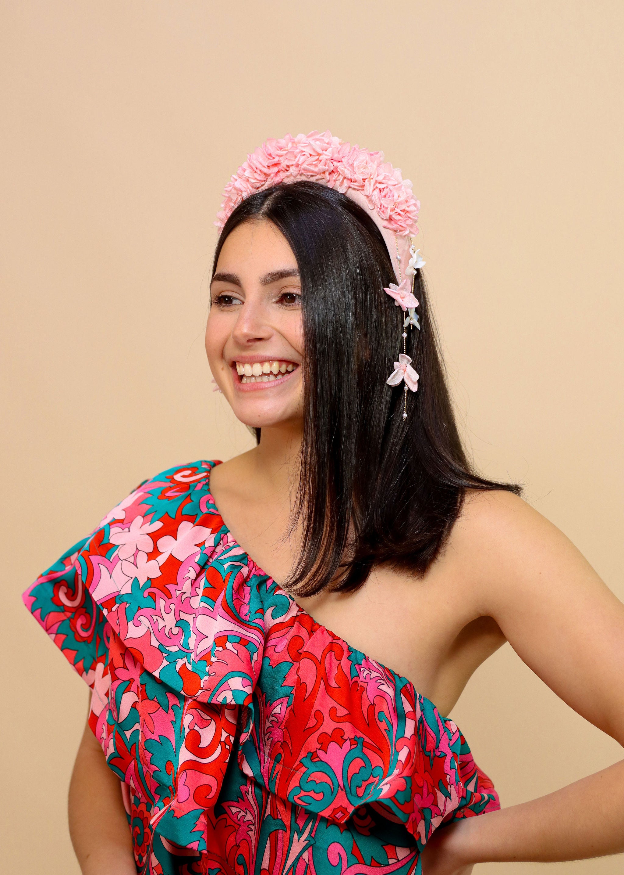 Pearl Hydrangea Headband
