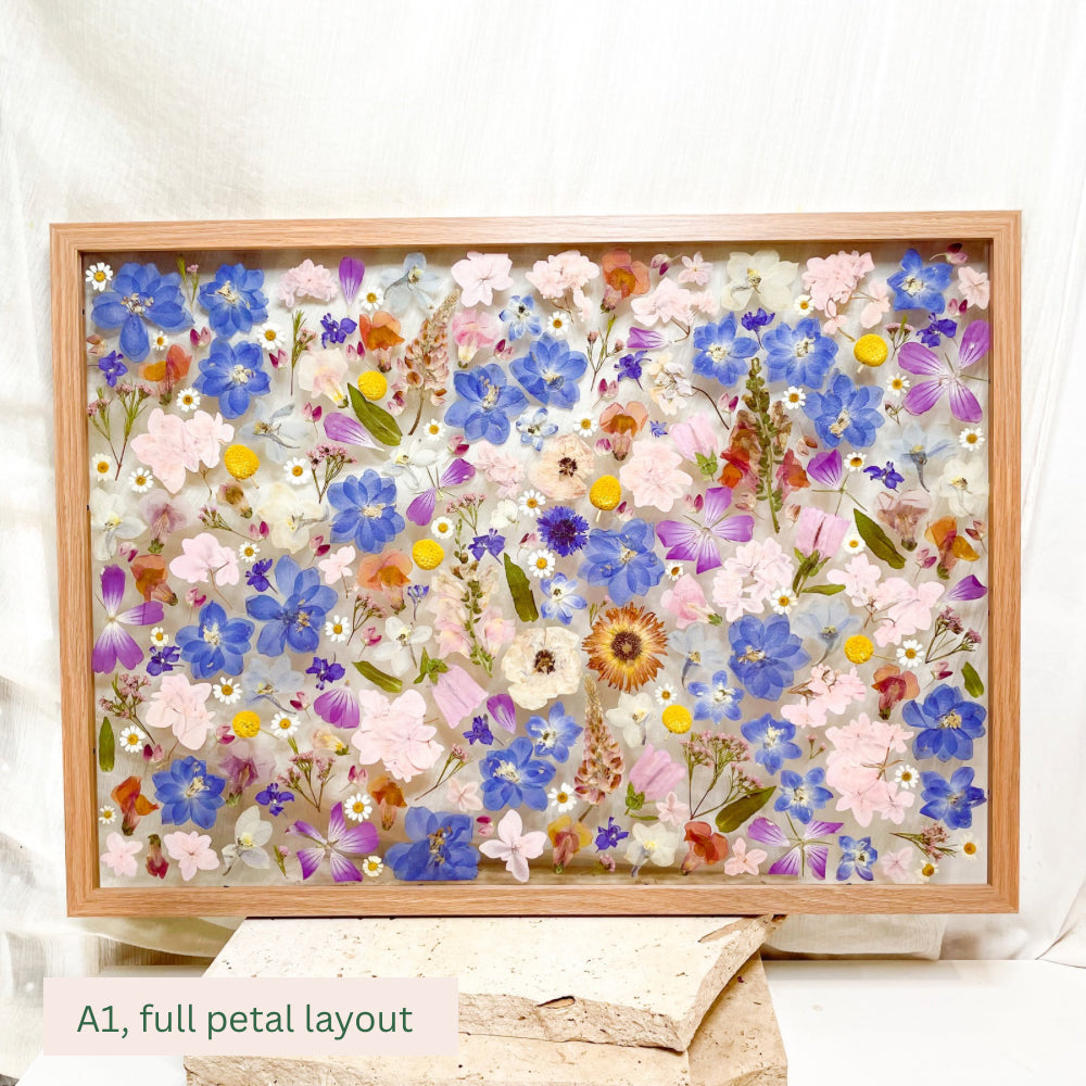 Pressed Flower Framing Floating Mount