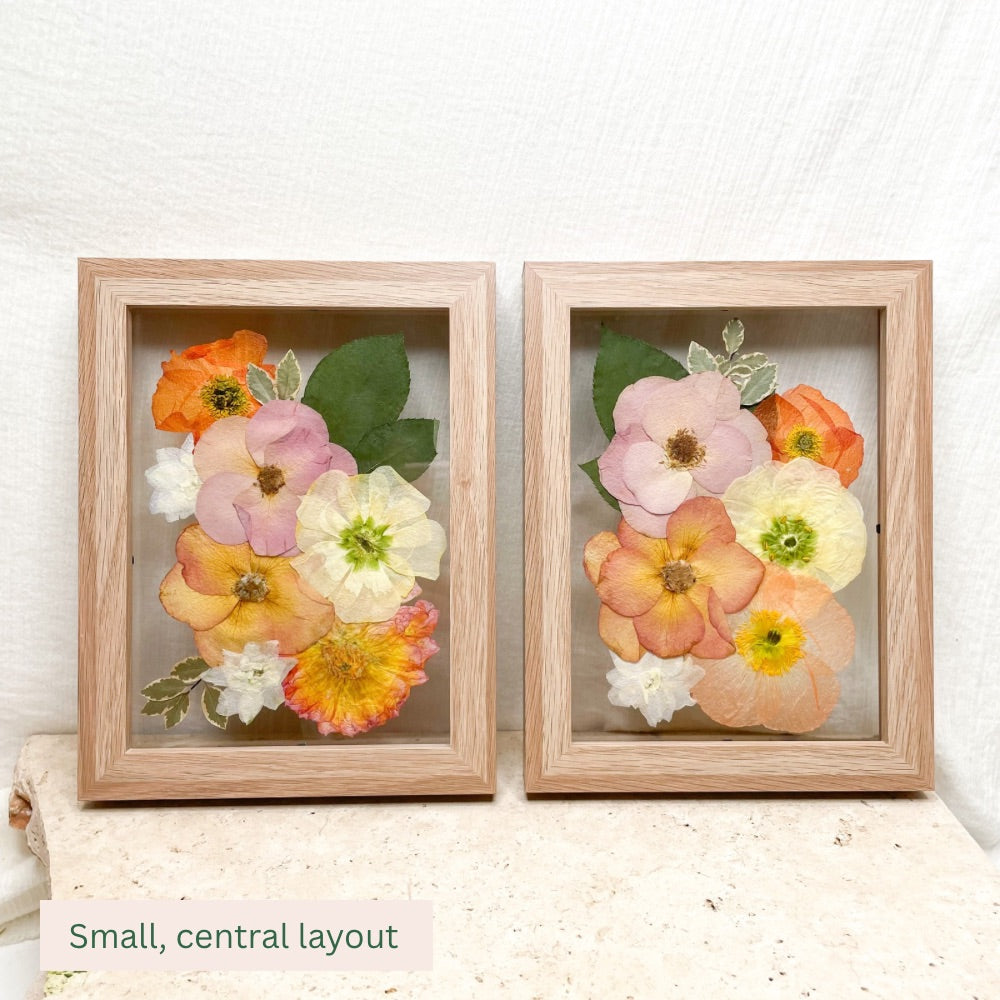 Pressed Flower Framing Floating Mount