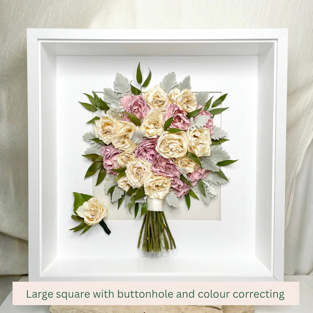 Flower Framing 3D Shadow Box