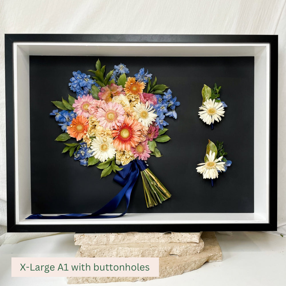 Flower Framing 3D Shadow Box