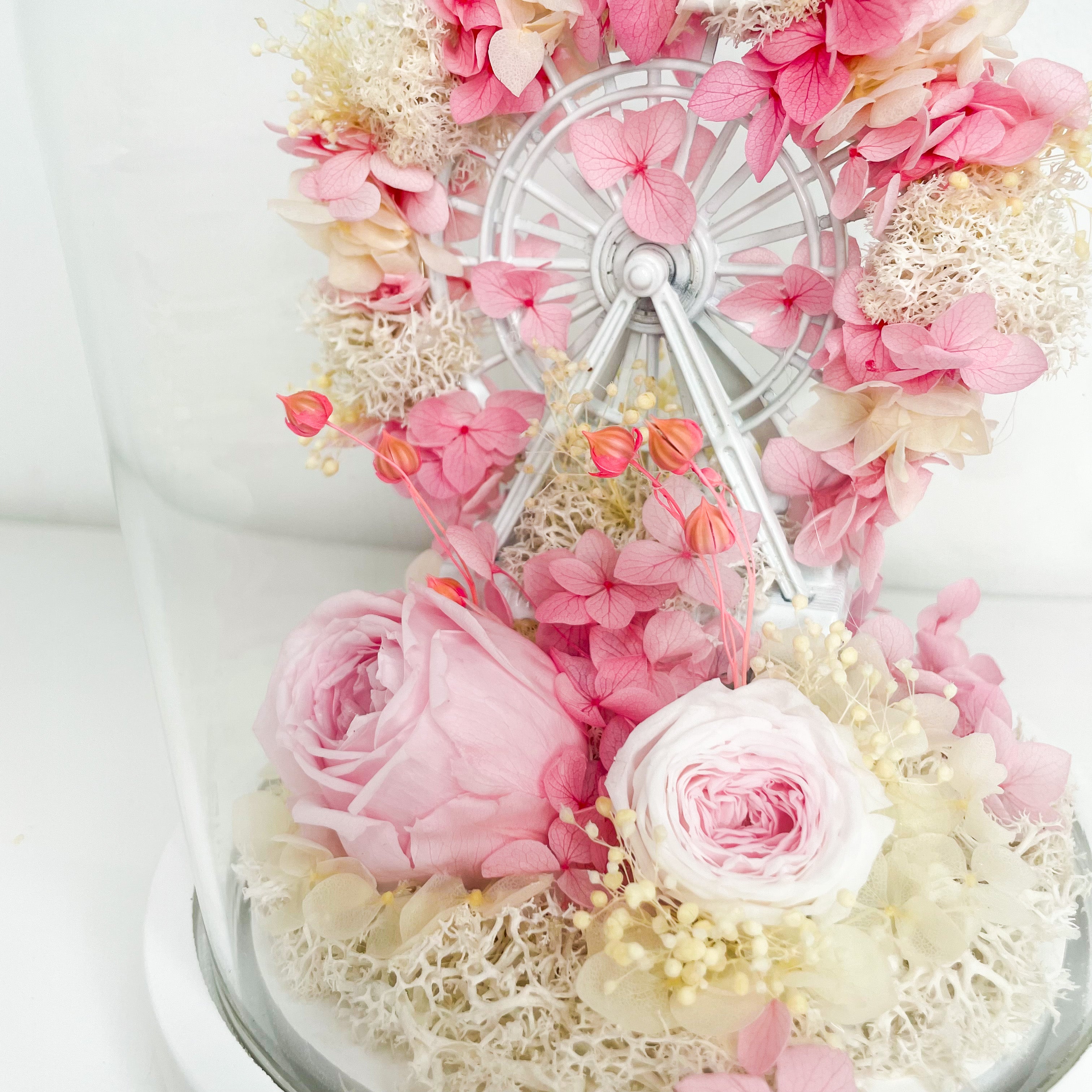 Ferris Wheel Light Up Dome - Pink