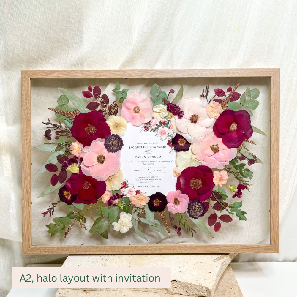 Pressed Flower Framing Floating Mount