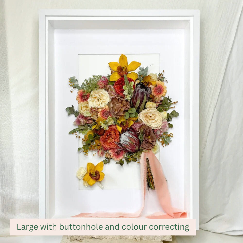 Flower Framing 3D Shadow Box