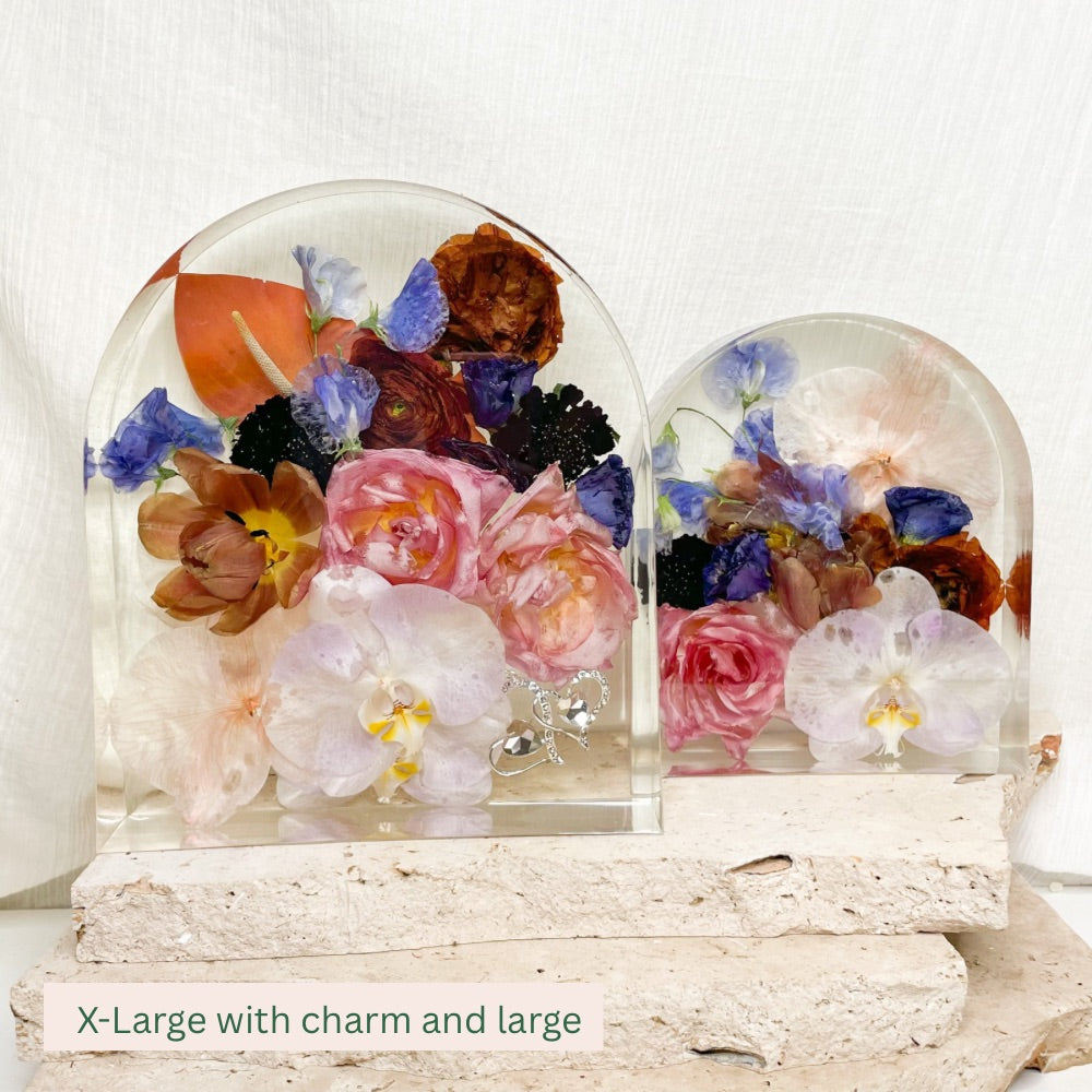 Preserved Flowers Resin Arches
