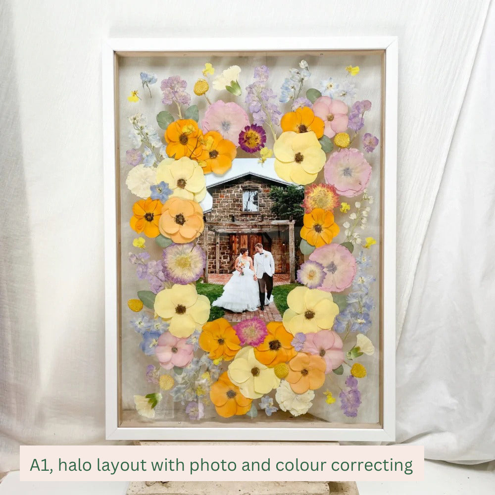 Pressed Flower Framing Floating Mount