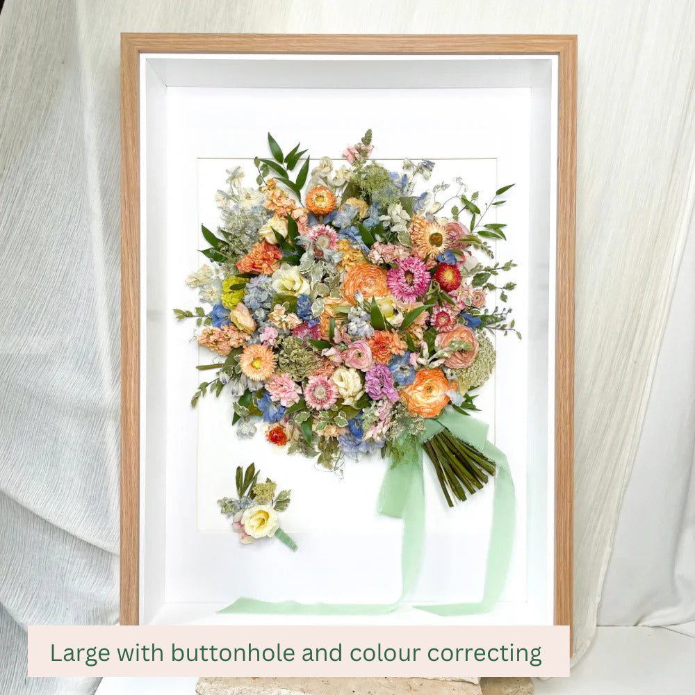 Flower Framing 3D Shadow Box