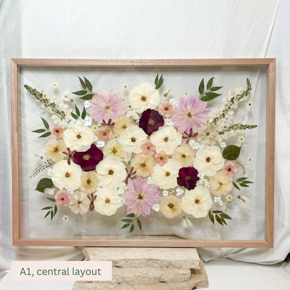 Pressed Flower Framing Floating Mount