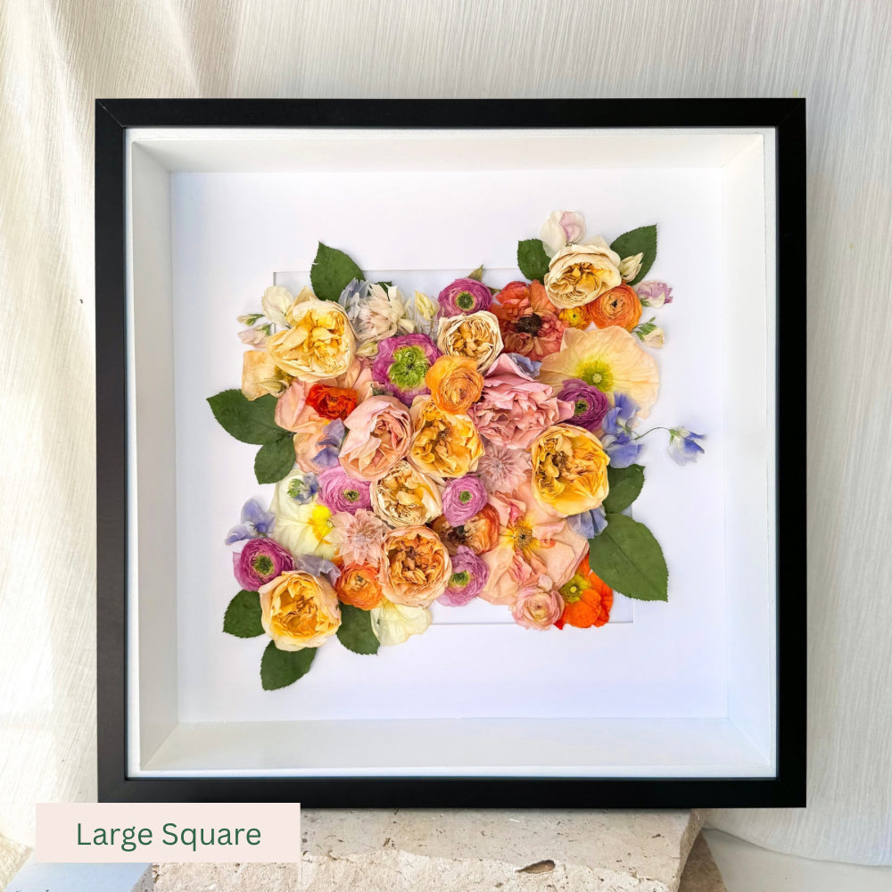 Flower Framing 3D Shadow Box