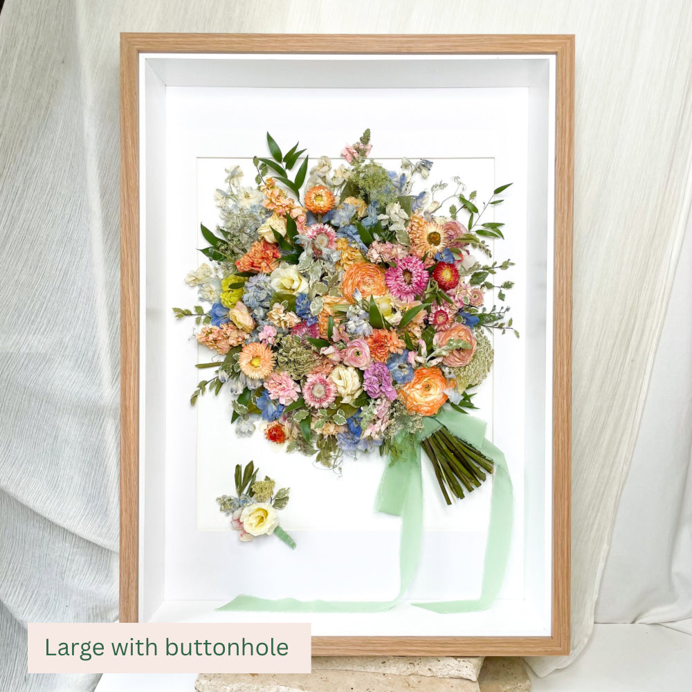 Flower Framing 3D Shadow Box