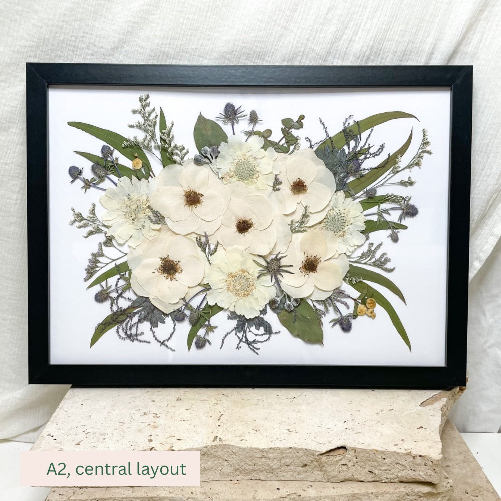 Pressed Flower Framing - with Mat Board