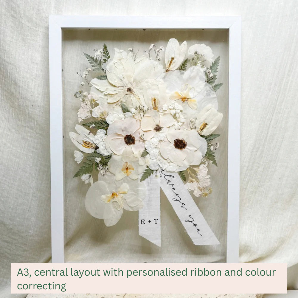 Pressed Flower Framing Floating Mount