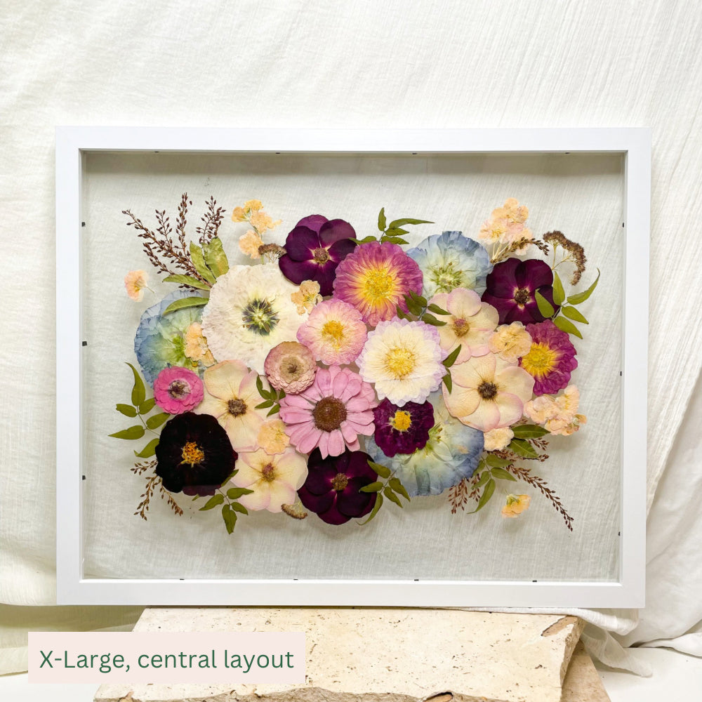 Pressed Flower Framing Floating Mount