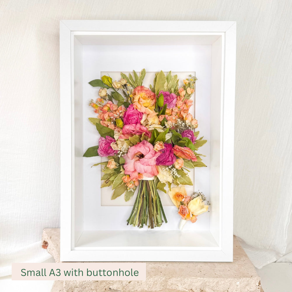 Flower Framing 3D Shadow Box