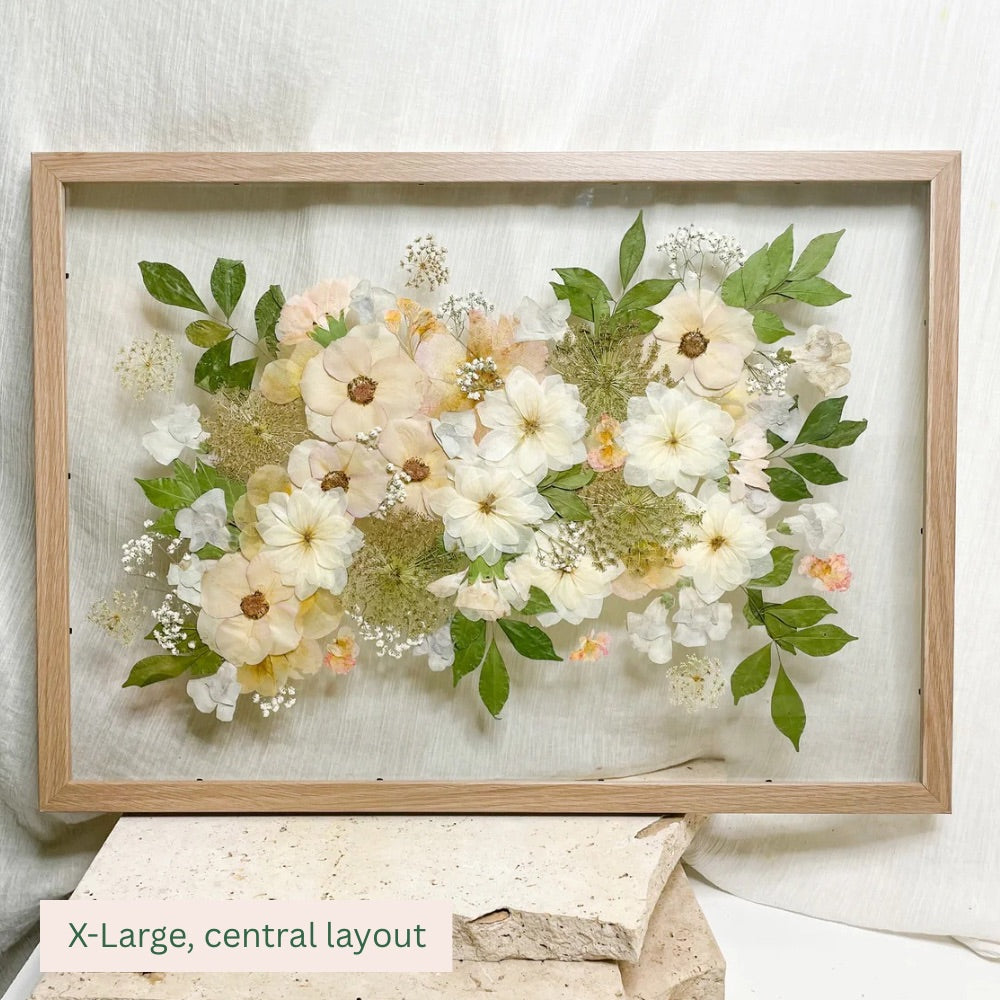 Pressed Flower Framing Floating Mount