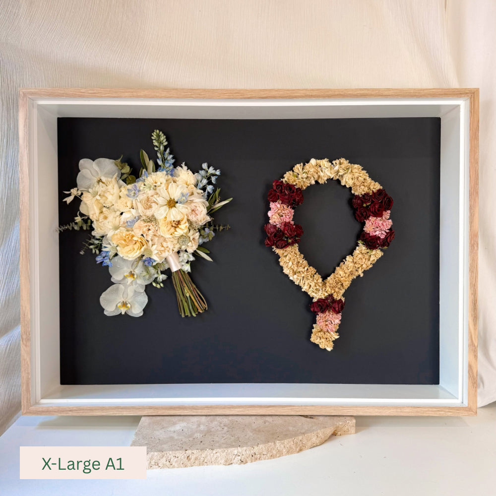 Flower Framing 3D Shadow Box