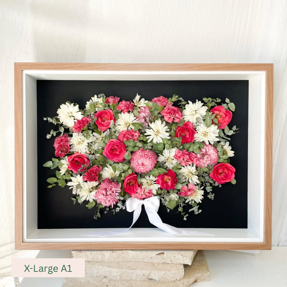 Flower Framing 3D Shadow Box