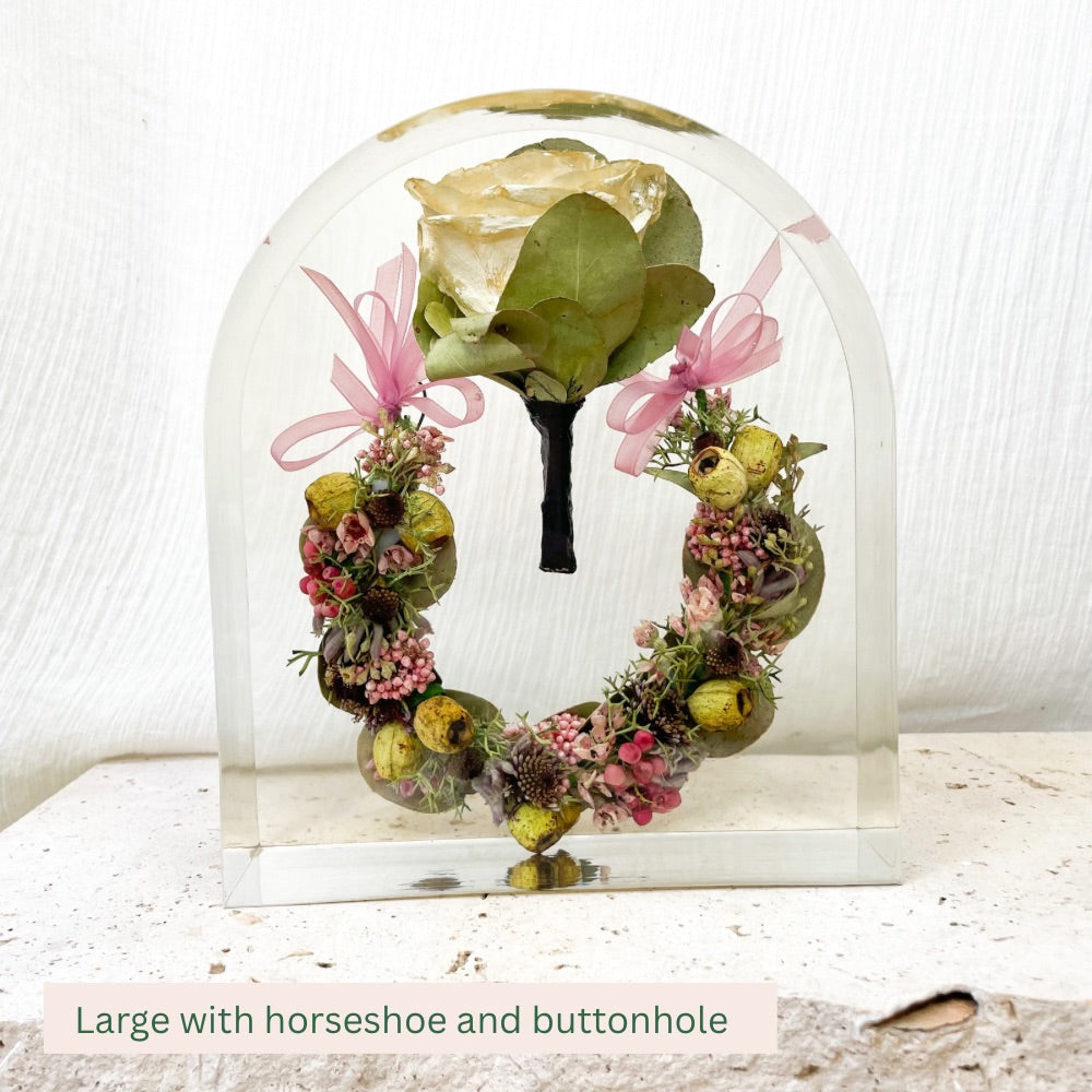 Preserved Flowers Resin Arches