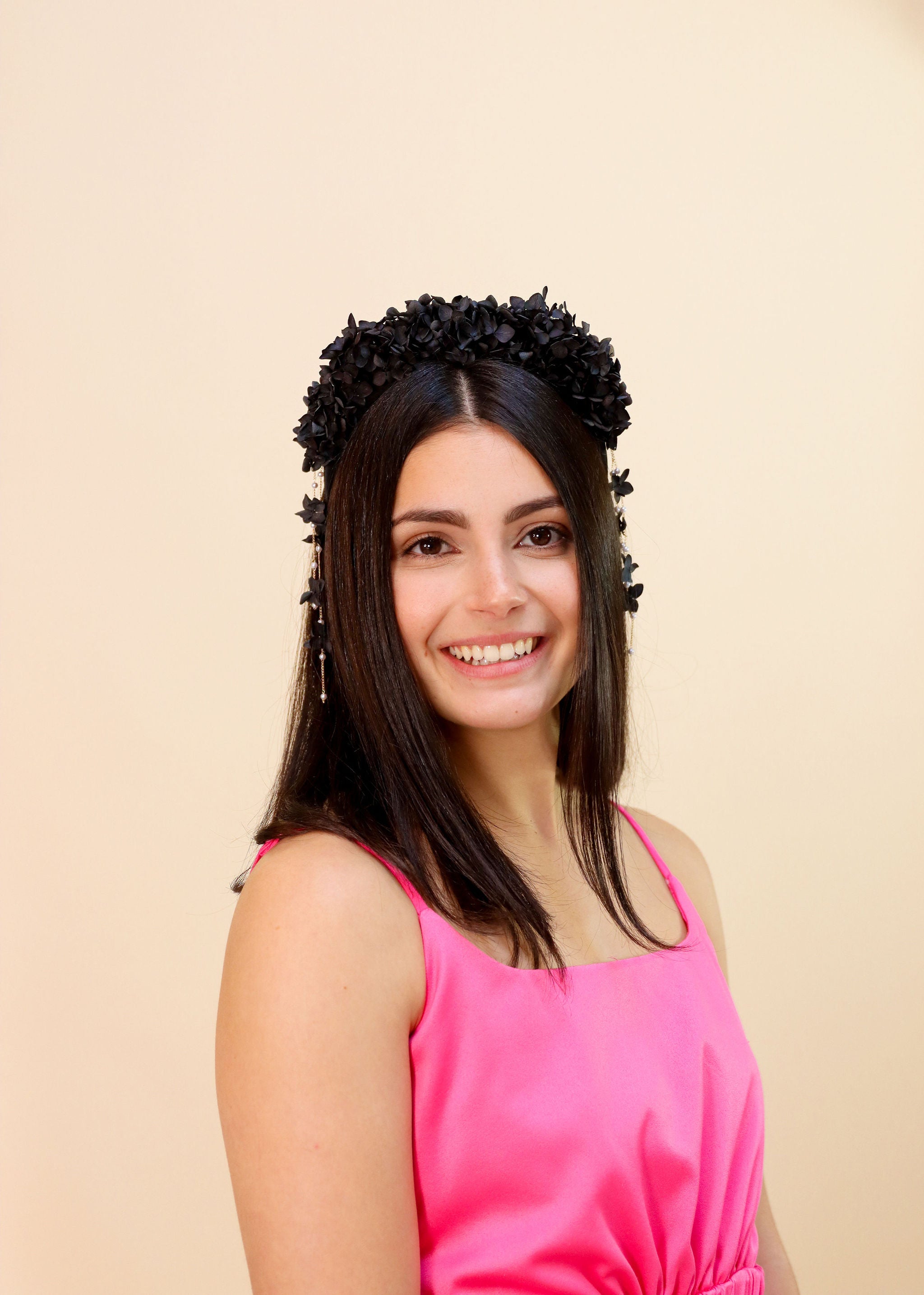 Pearl Hydrangea Headband