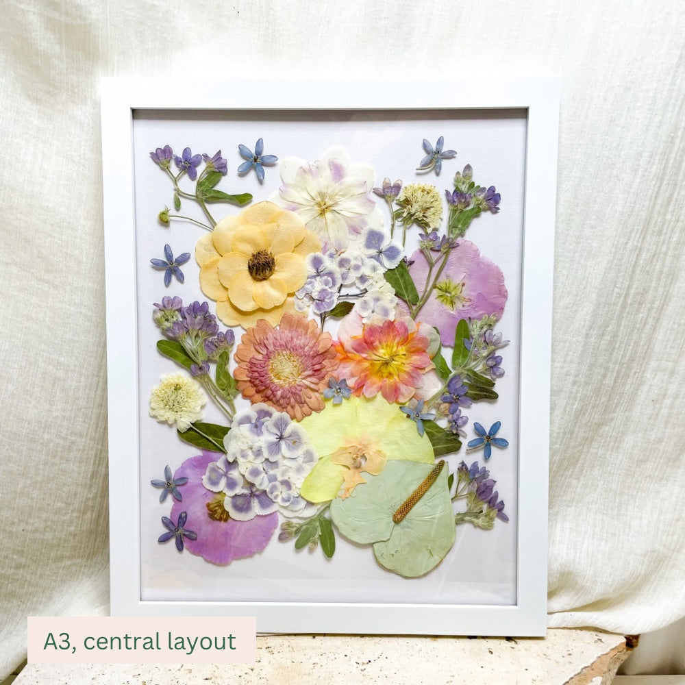 Pressed Flower Framing - with Mat Board