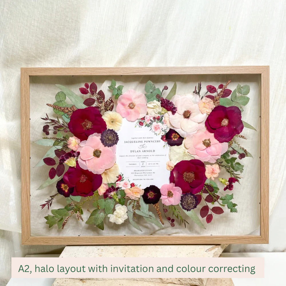 Pressed Flower Framing Floating Mount