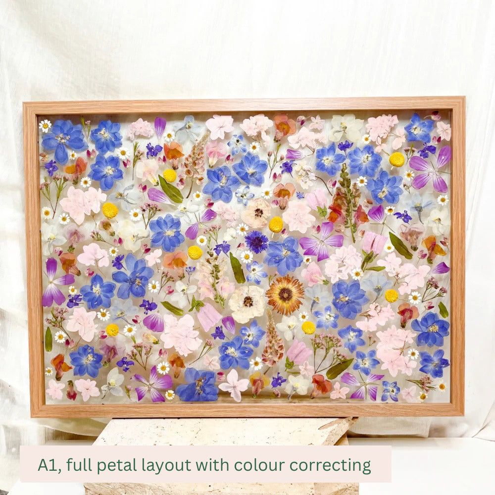 Pressed Flower Framing Floating Mount