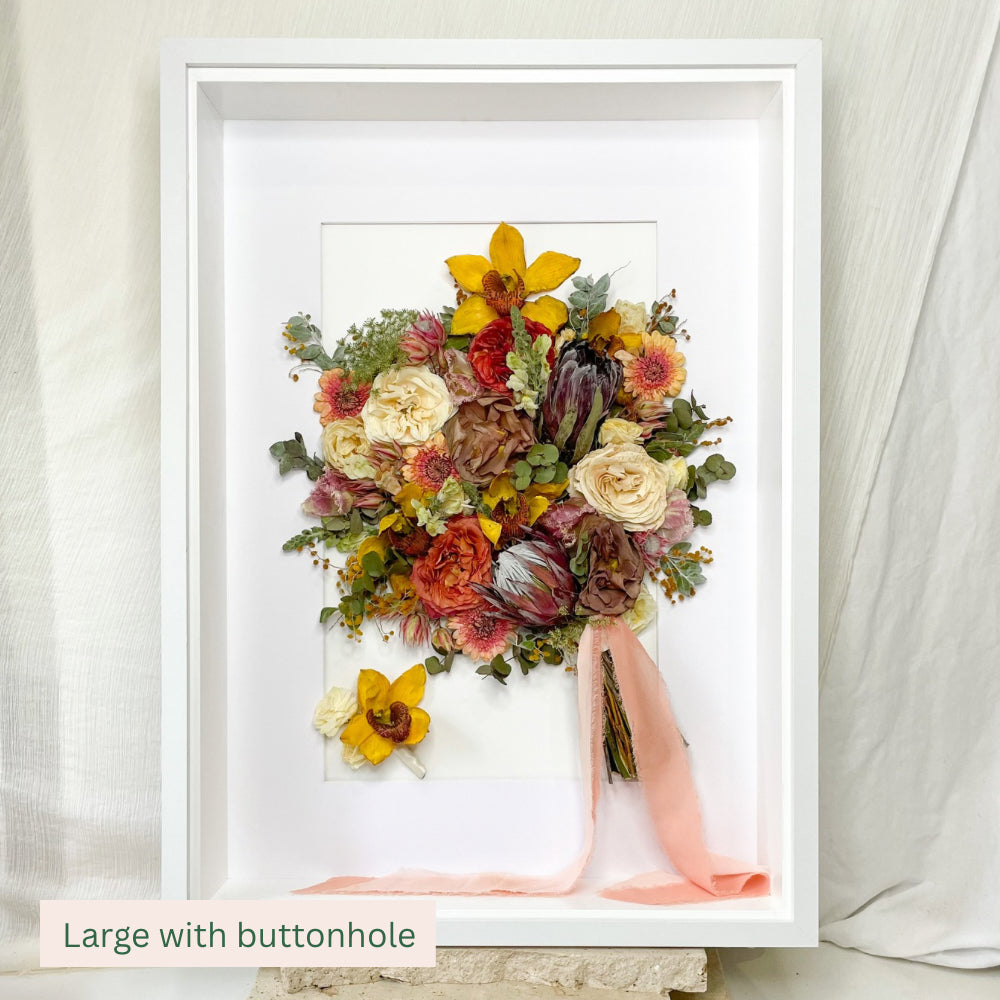 Flower Framing 3D Shadow Box