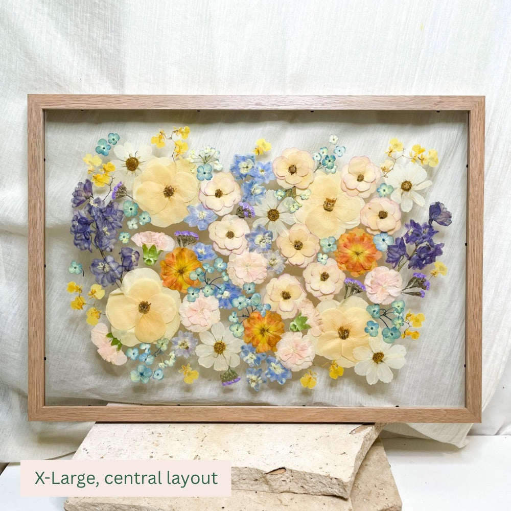 Pressed Flower Framing Floating Mount