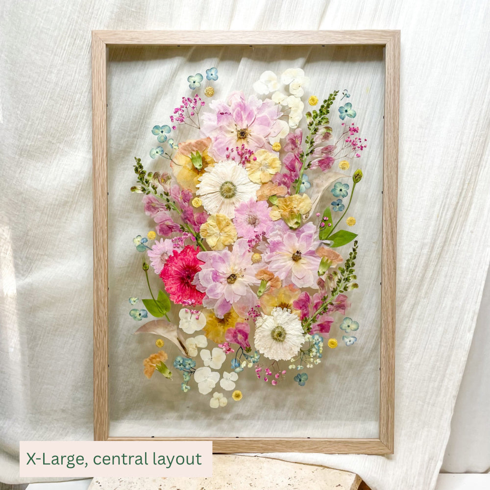 Pressed Flower Framing Floating Mount