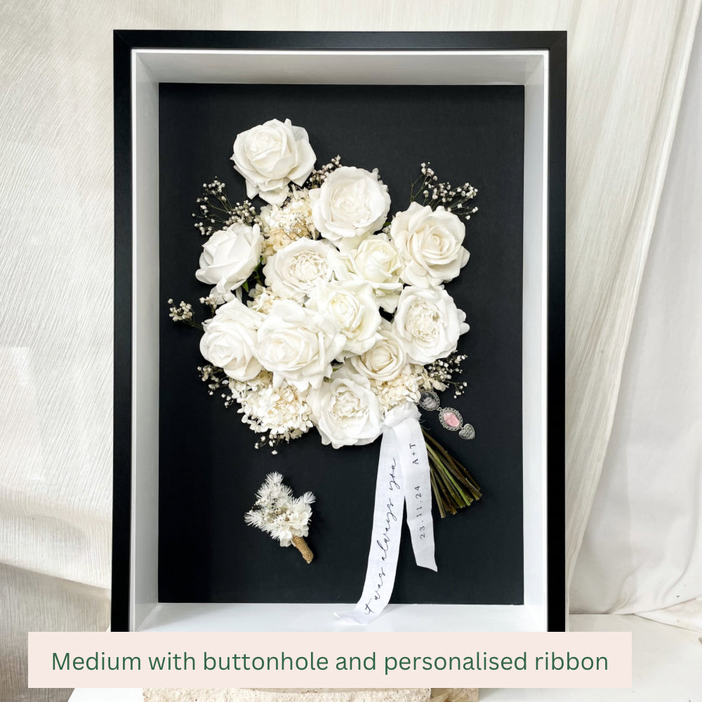 Flower Framing 3D Shadow Box
