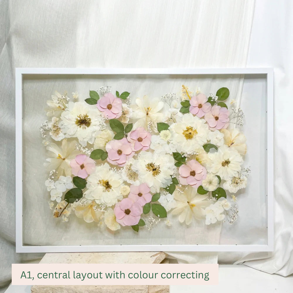 Pressed Flower Framing Floating Mount