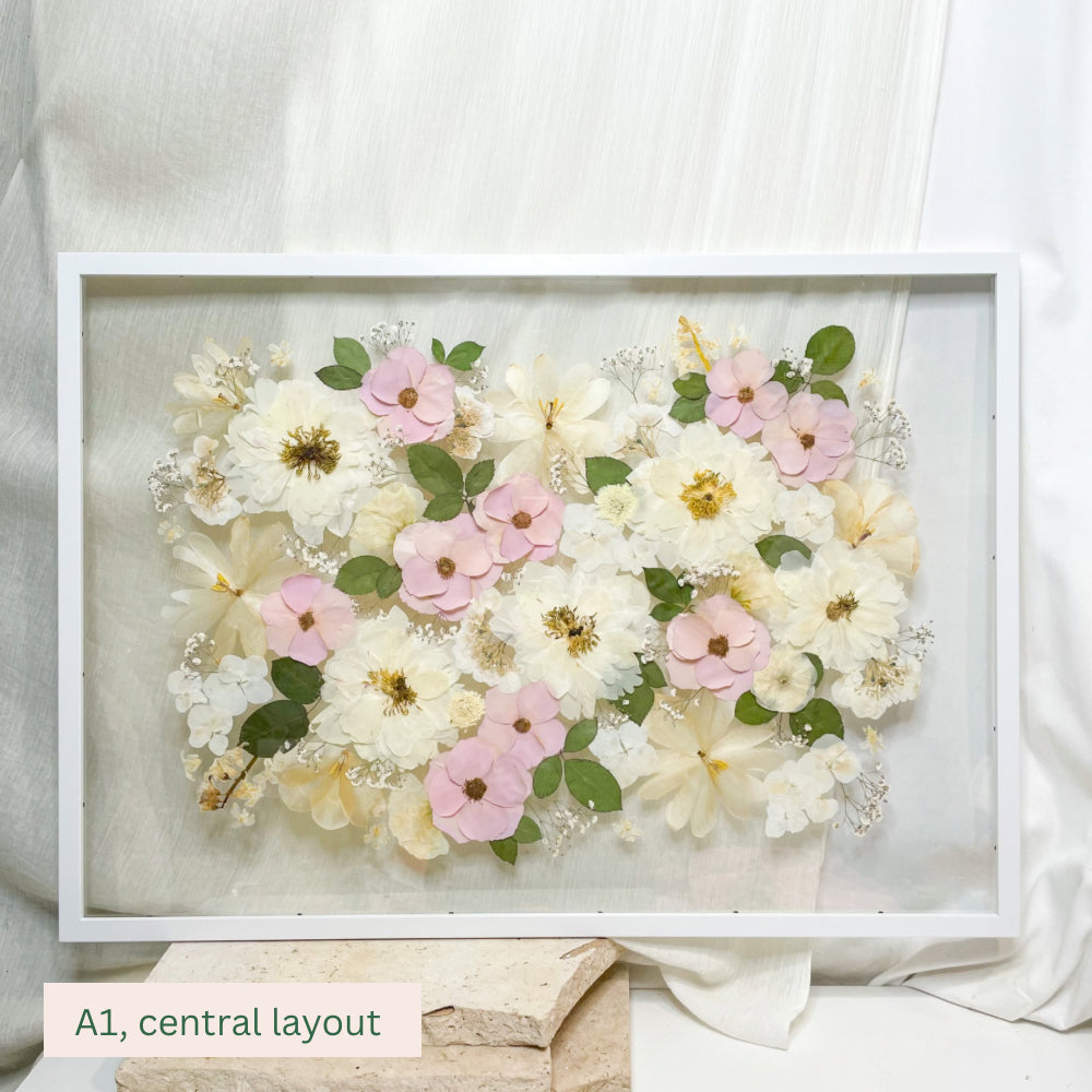 Pressed Flower Framing Floating Mount