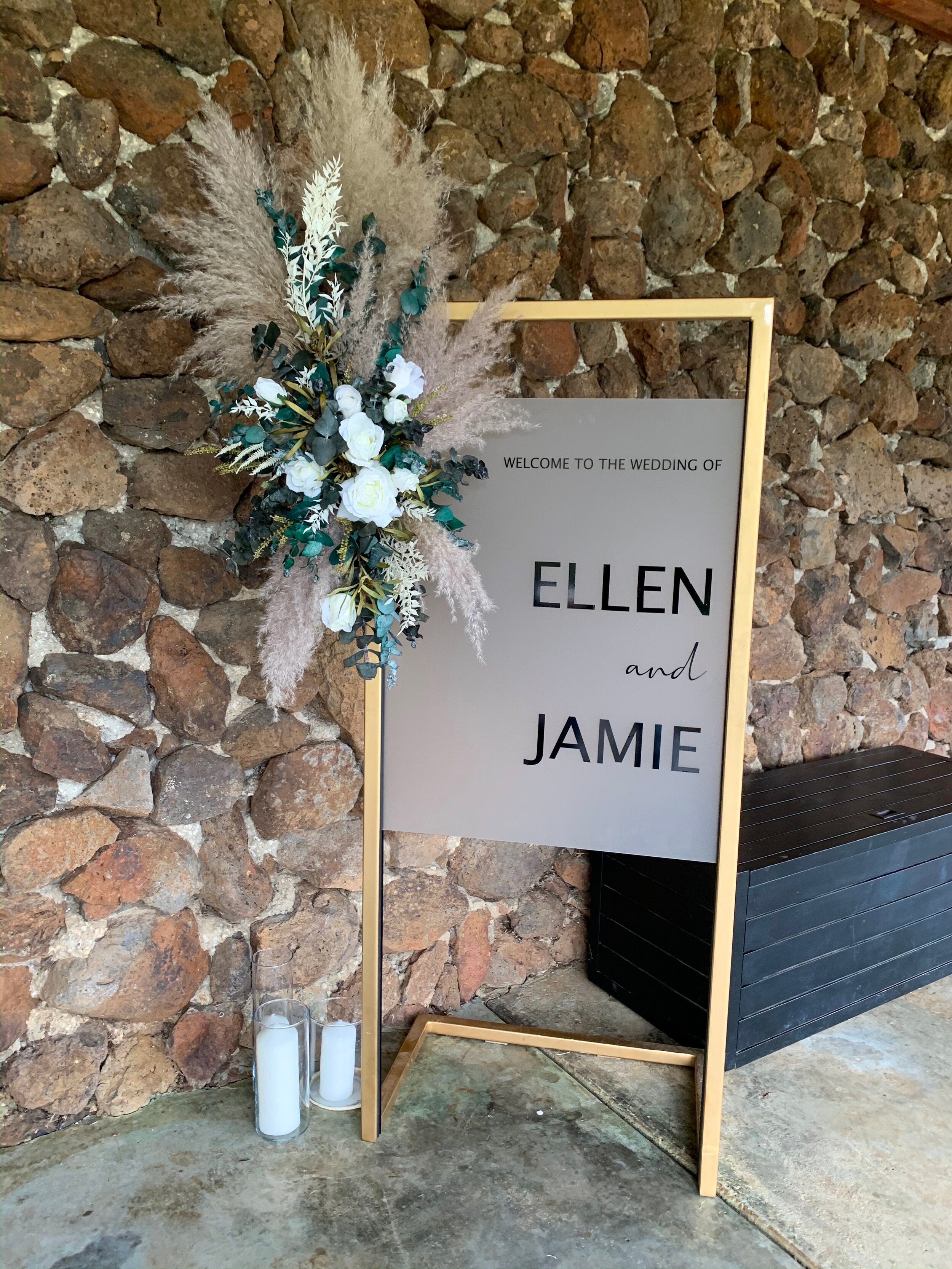 Rectangle Sign & Stand Hire Package