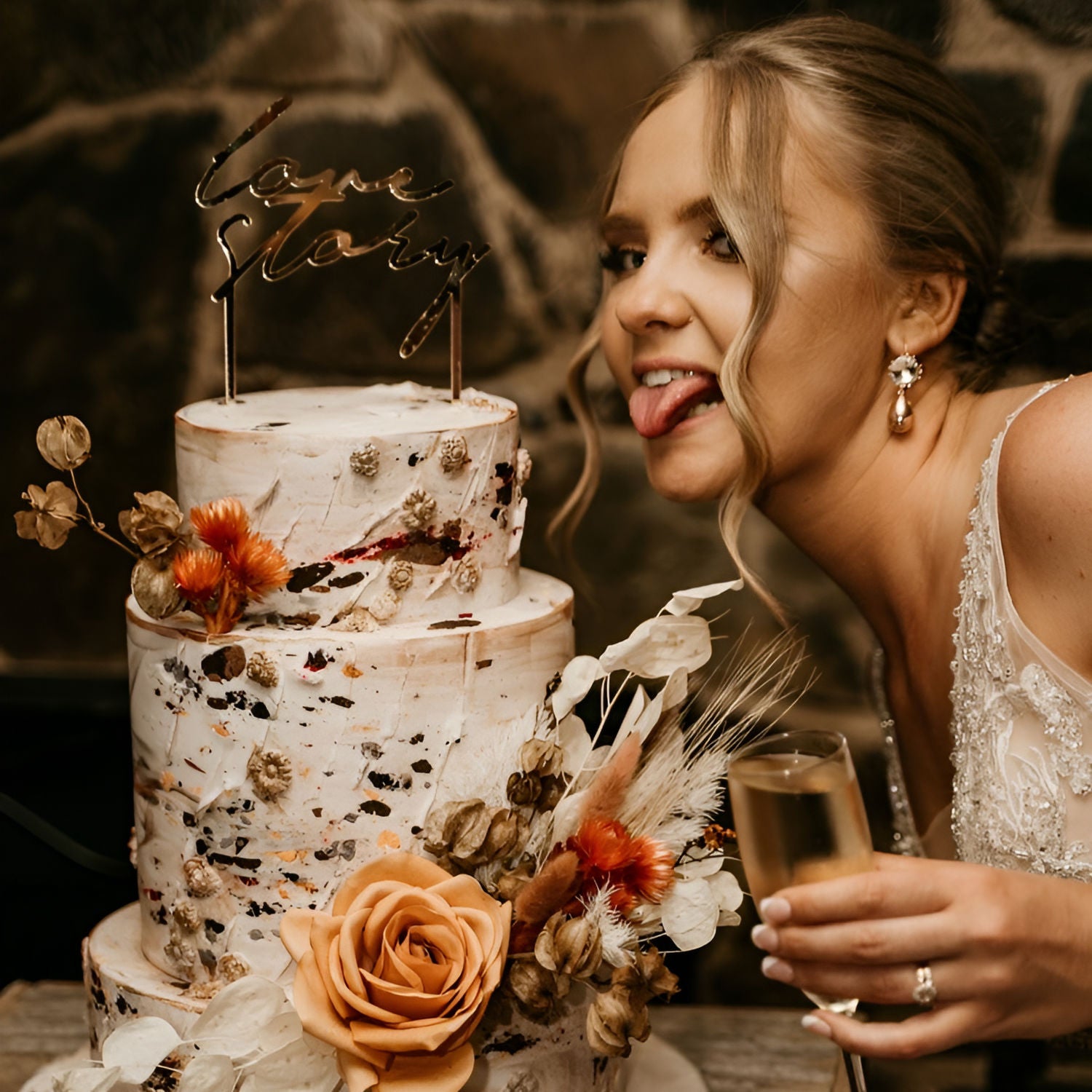 dried flowers for wedding cake ballarat