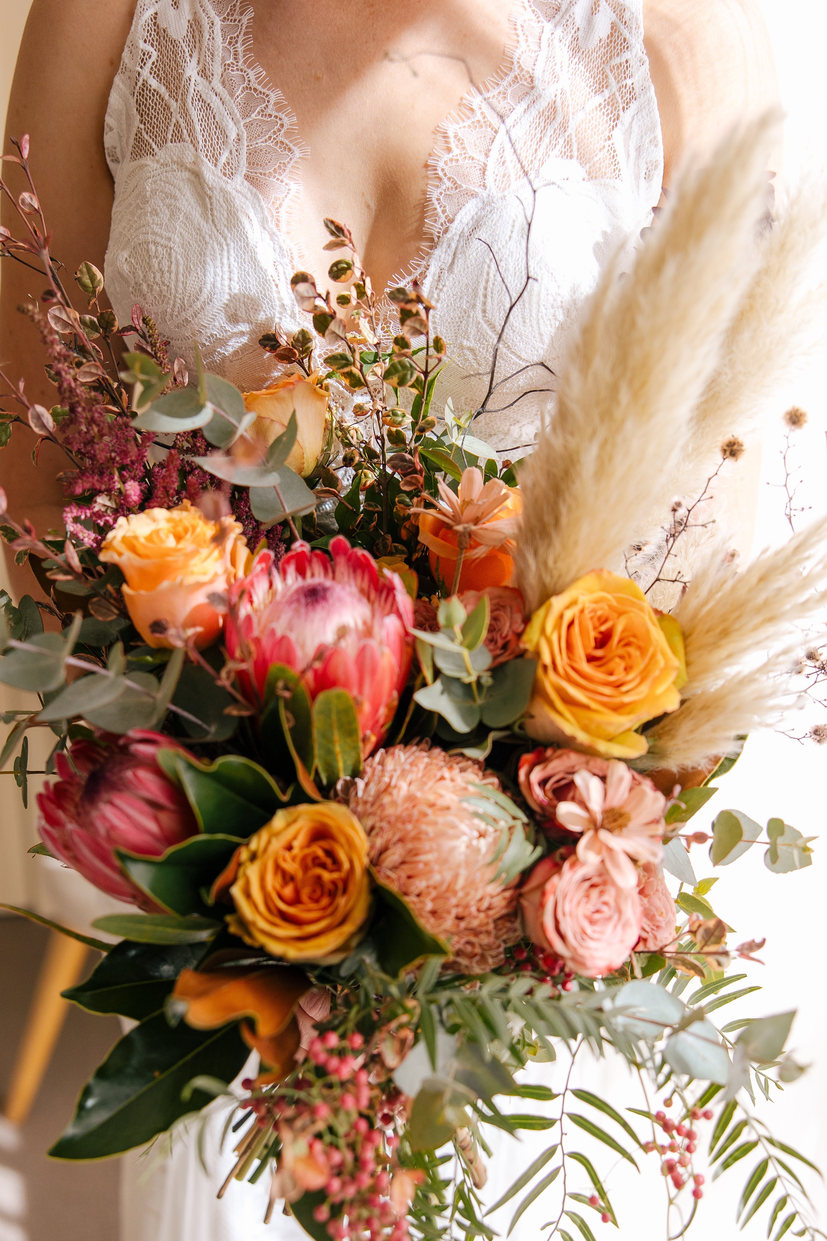native wedding bouquet for preservation