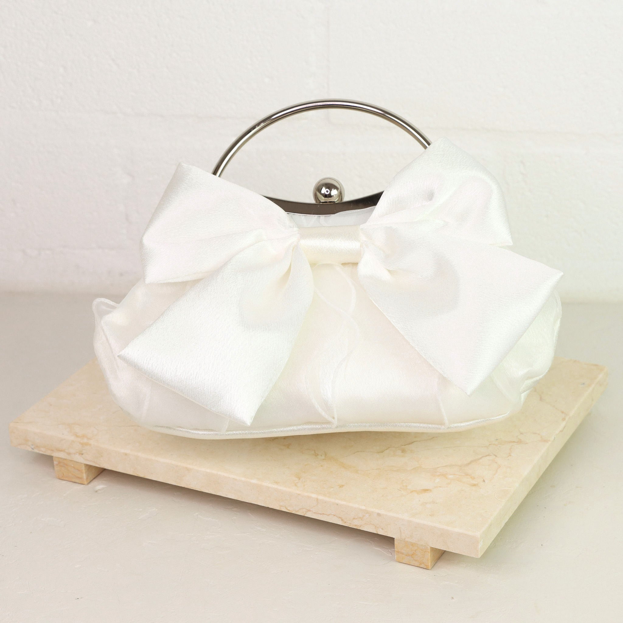 Tulle Bow Clutch