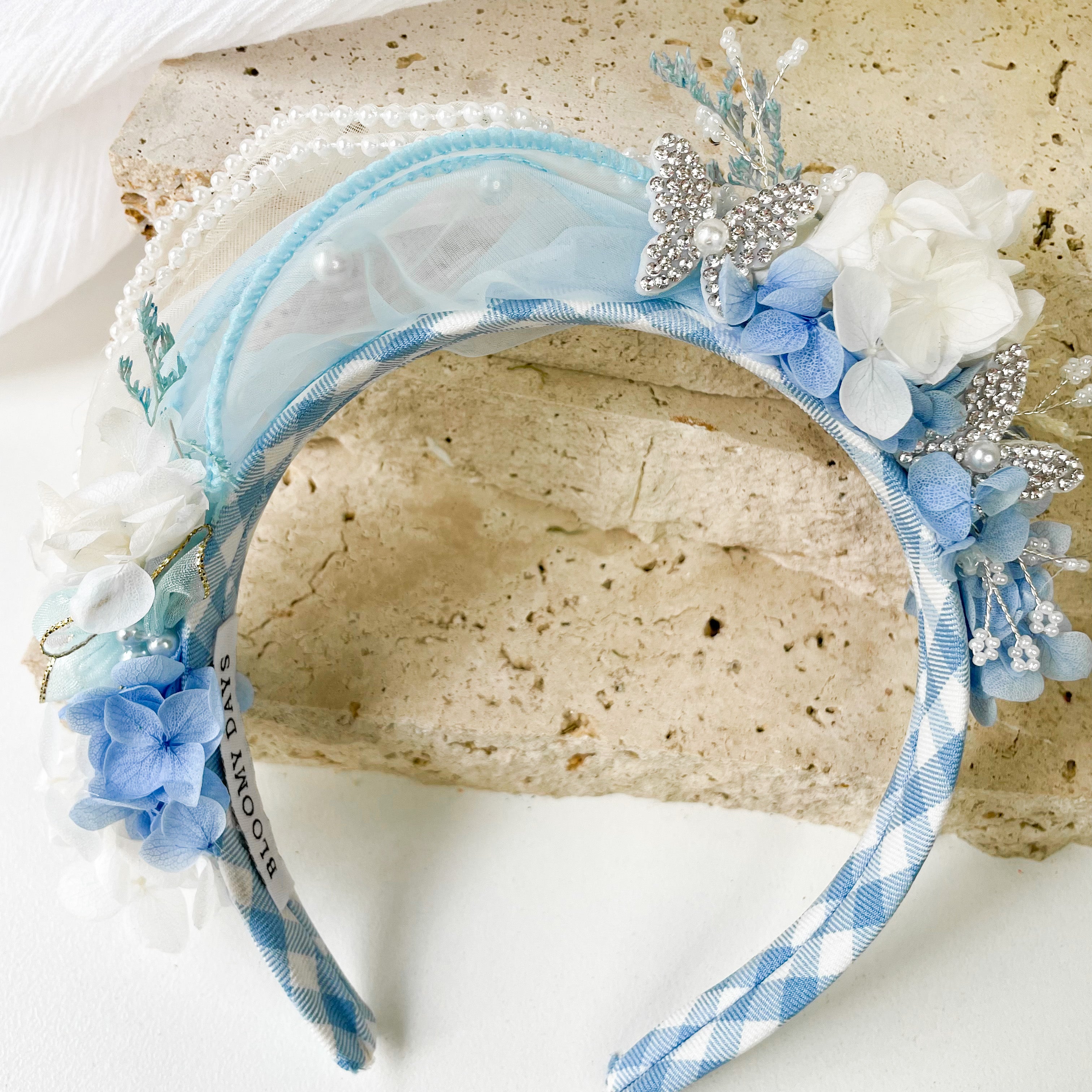 Ruffle Collection Headband - Tiffany