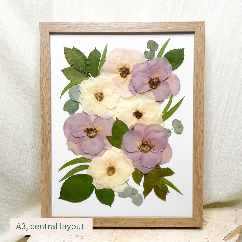 Pressed Flower Framing - with Mat Board