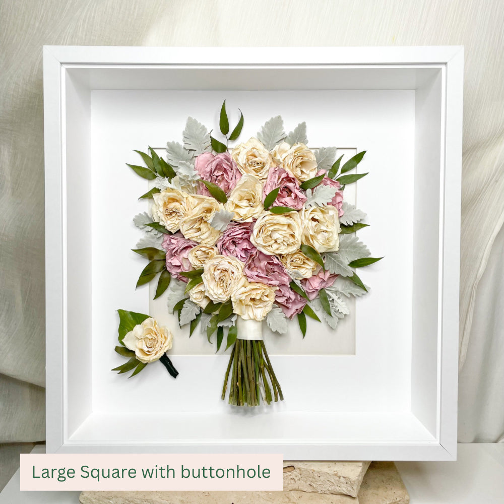 Flower Framing 3D Shadow Box
