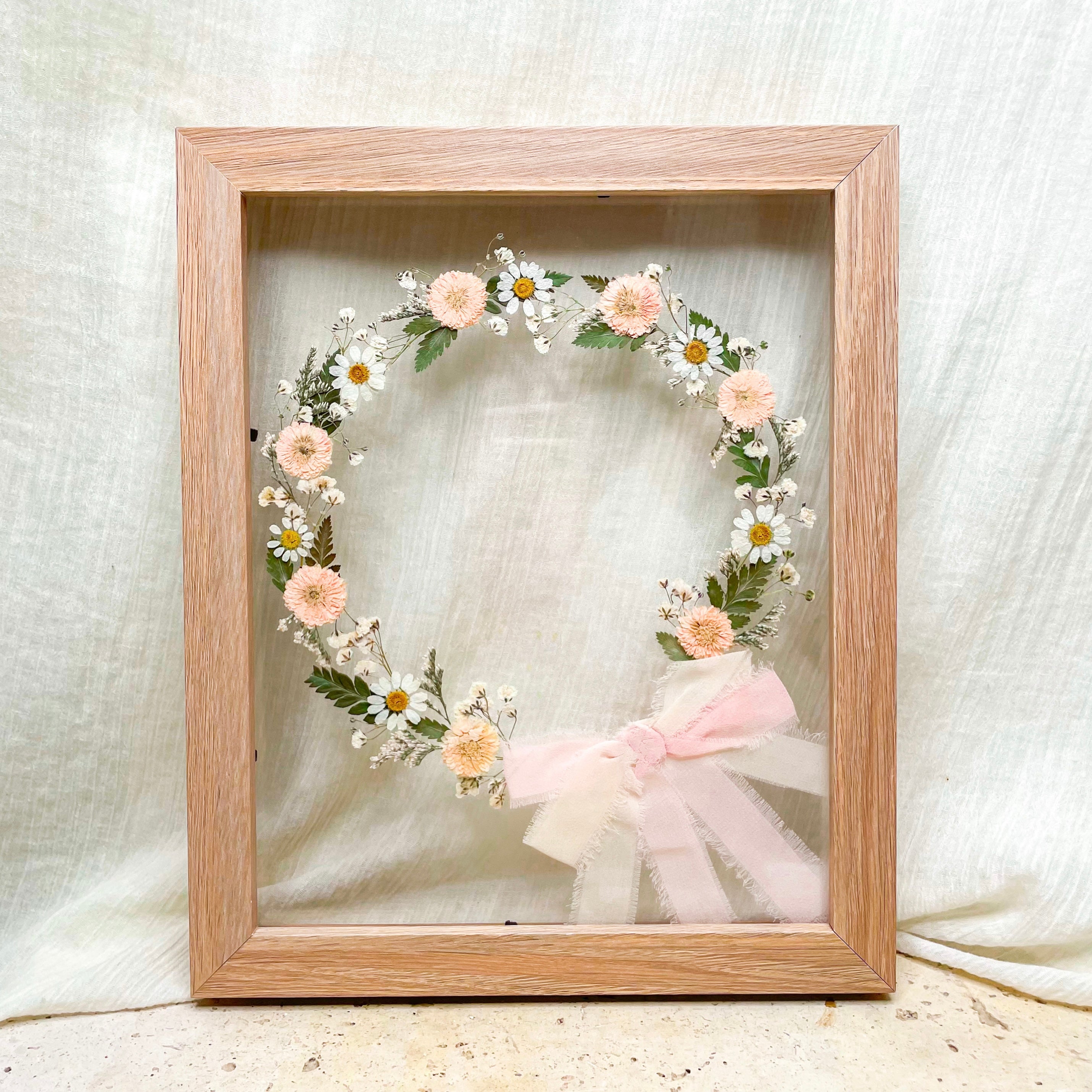 Pressed Flower Crown Framing (Add on)