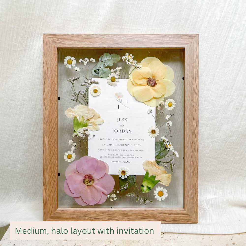 Pressed Flower Framing Floating Mount