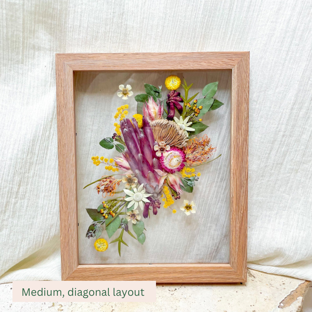 Pressed Flower Framing Floating Mount