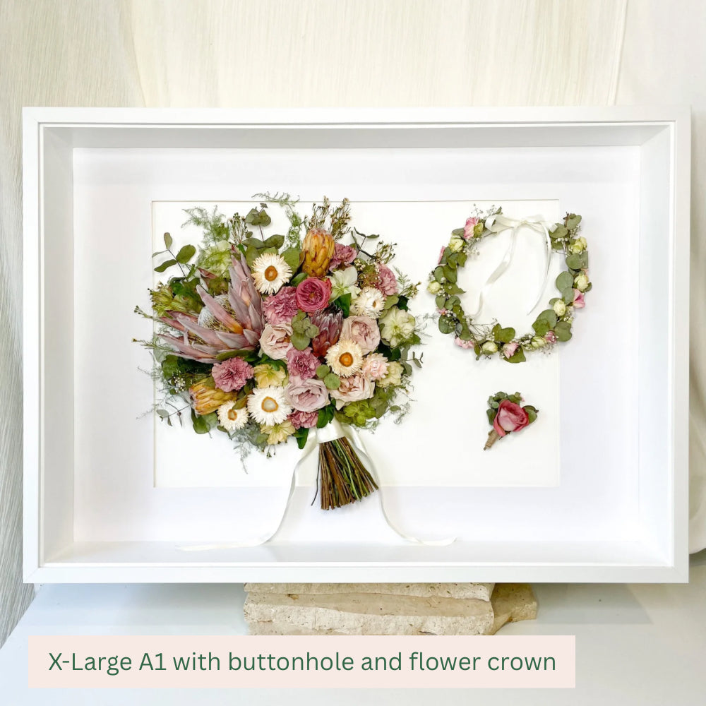 Flower Framing 3D Shadow Box