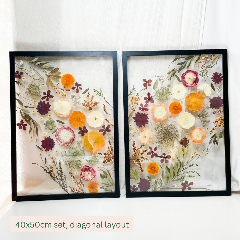 Pressed Flower Framing Floating Mount