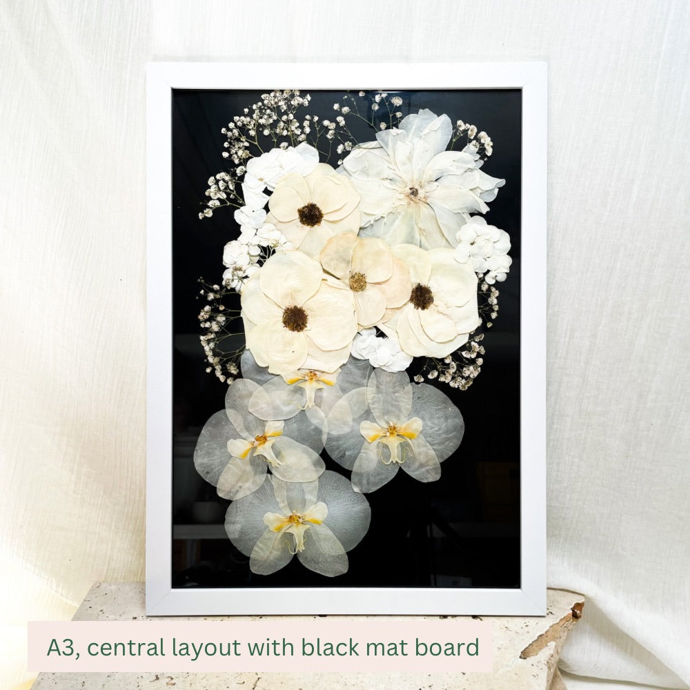 Pressed Flower Framing - with Mat Board