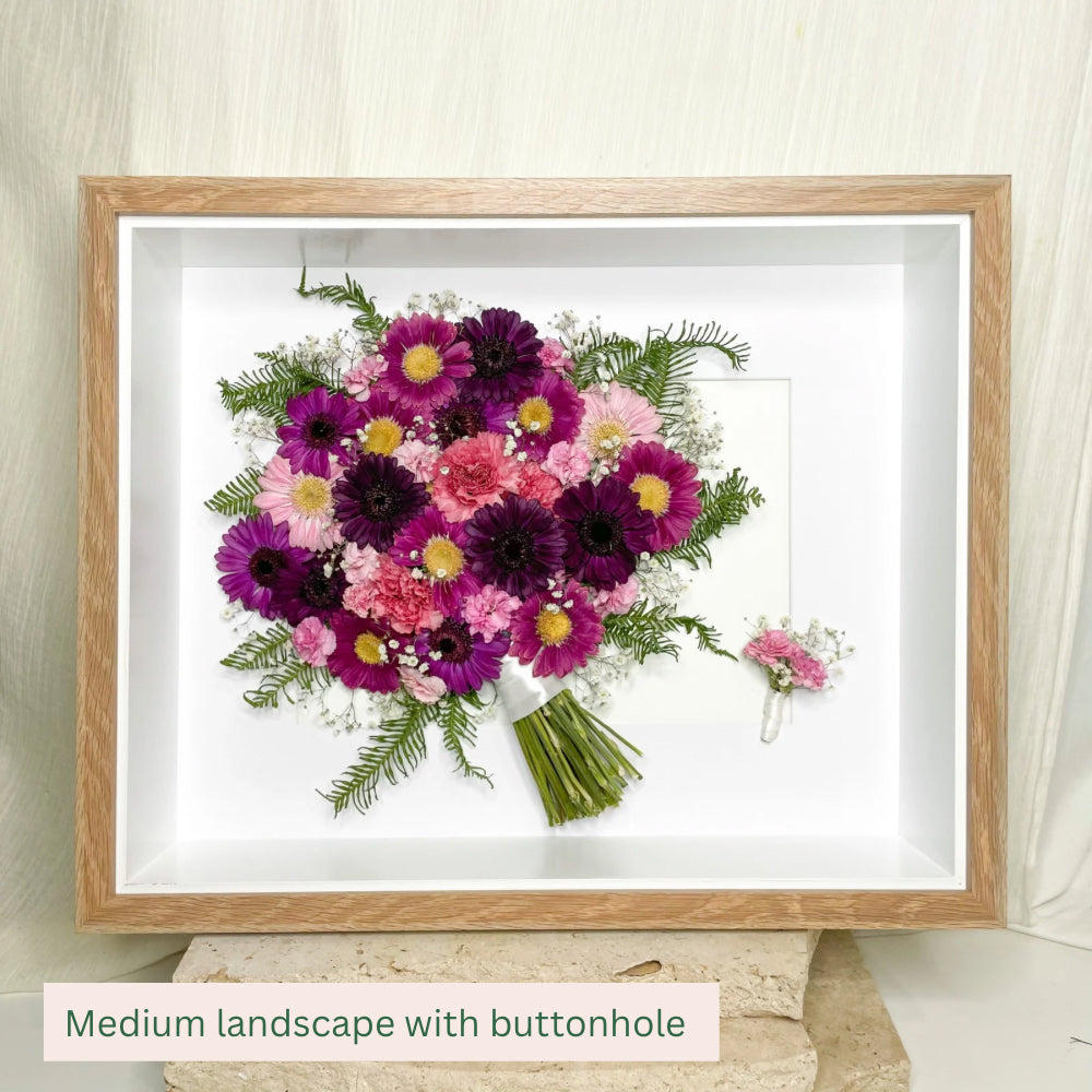 Flower Framing 3D Shadow Box