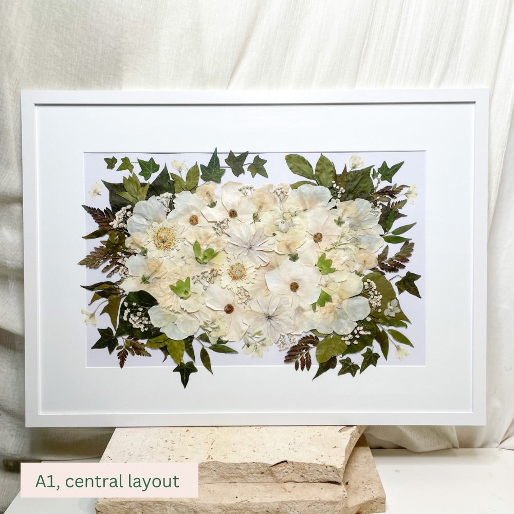 Pressed Flower Framing - with Mat Board