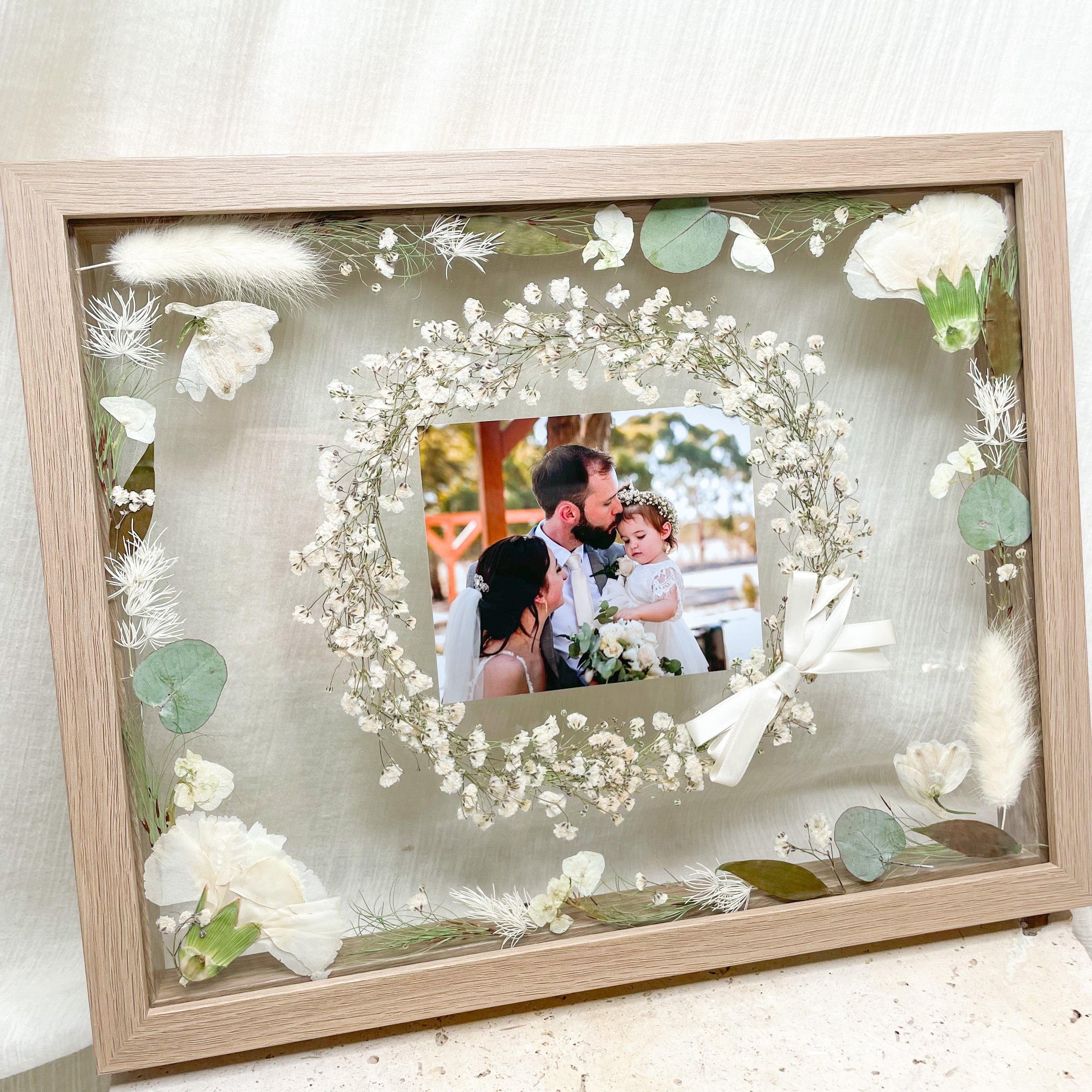 Pressed Flower Crown Framing (Add on)