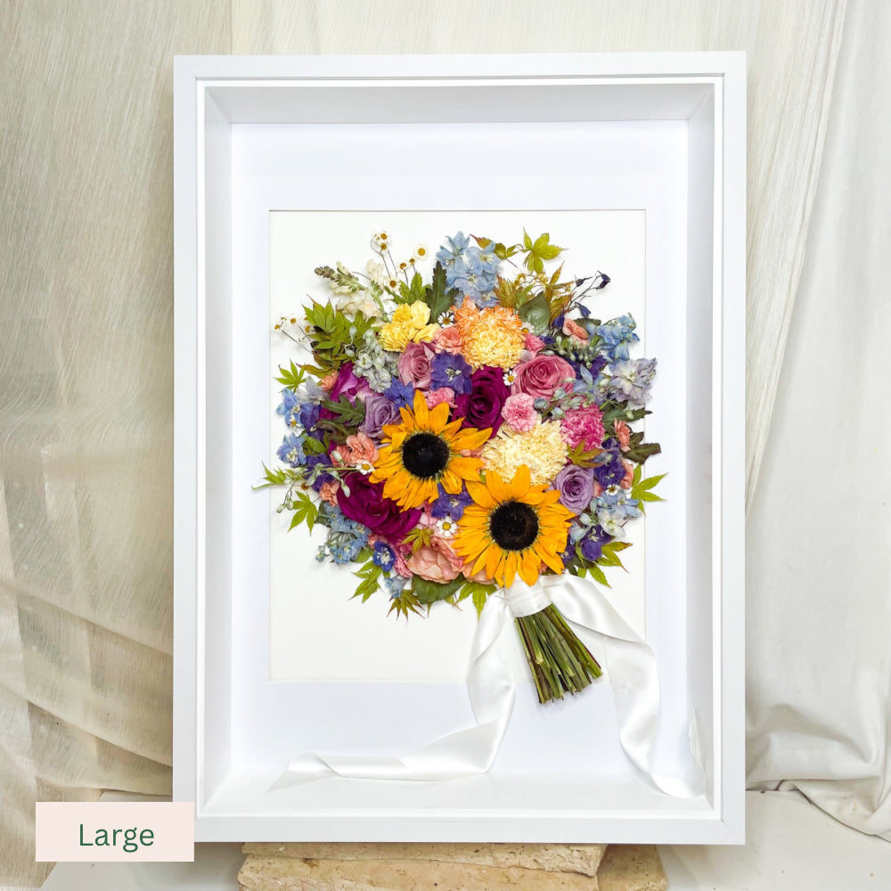 Flower Framing 3D Shadow Box