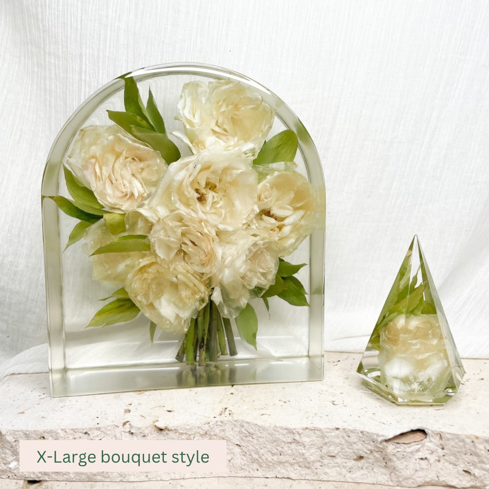 Preserved Flowers Resin Arches